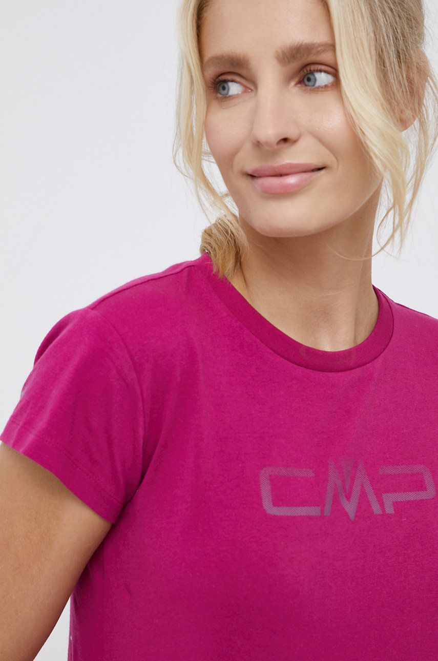 CMP Tricou femei, culoarea violet imagine reduceri black friday 2021 answear.ro