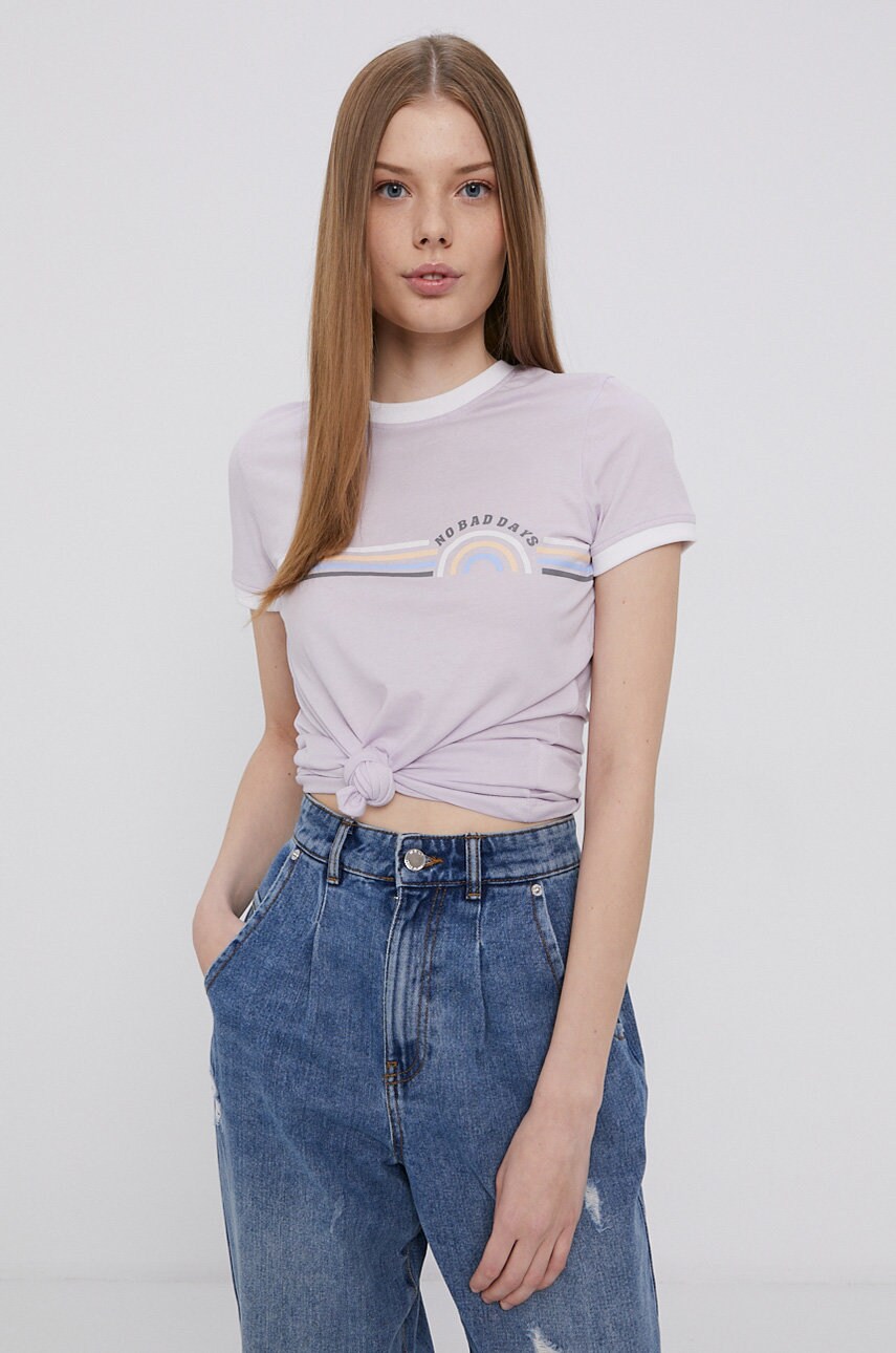 Brave soul tricou femei, culoarea violet