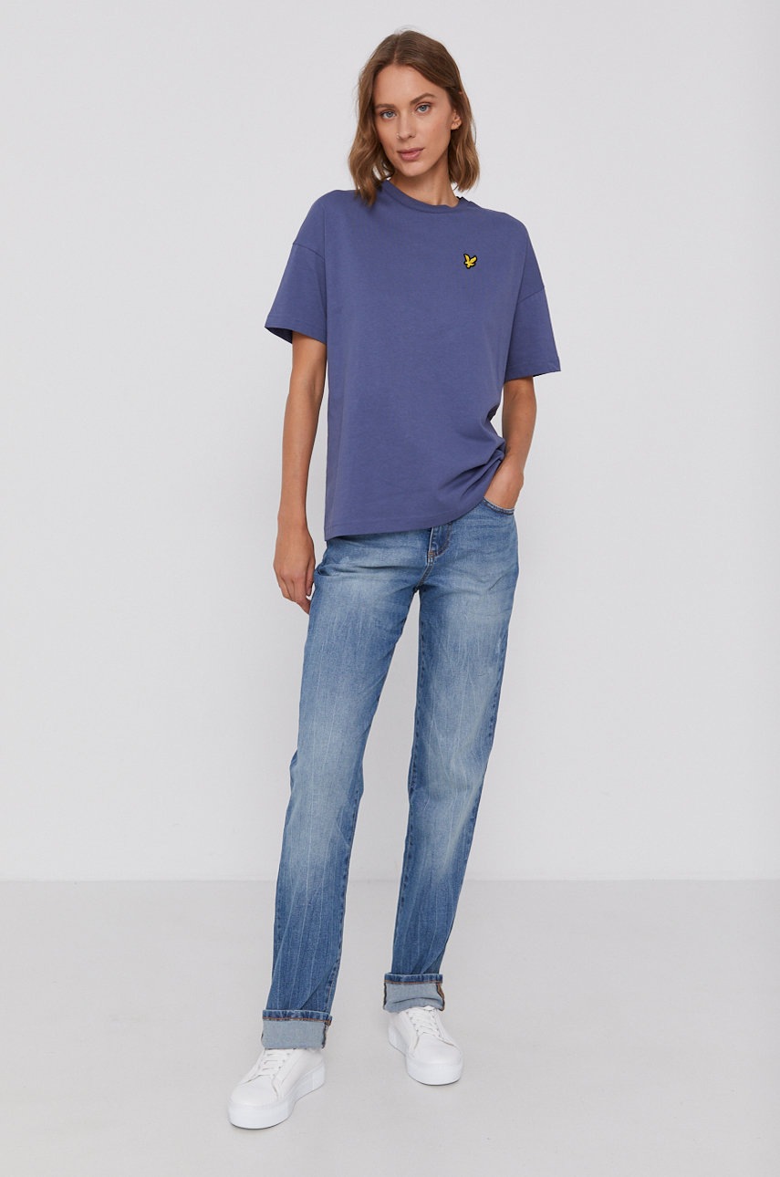 

Бавовняна футболка Lyle & Scott