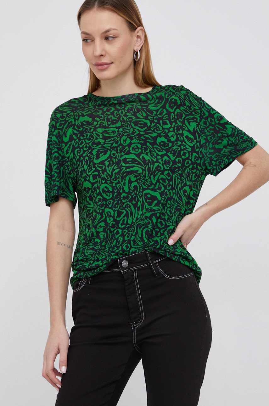 Bimba Y Lola tricou femei, culoarea verde