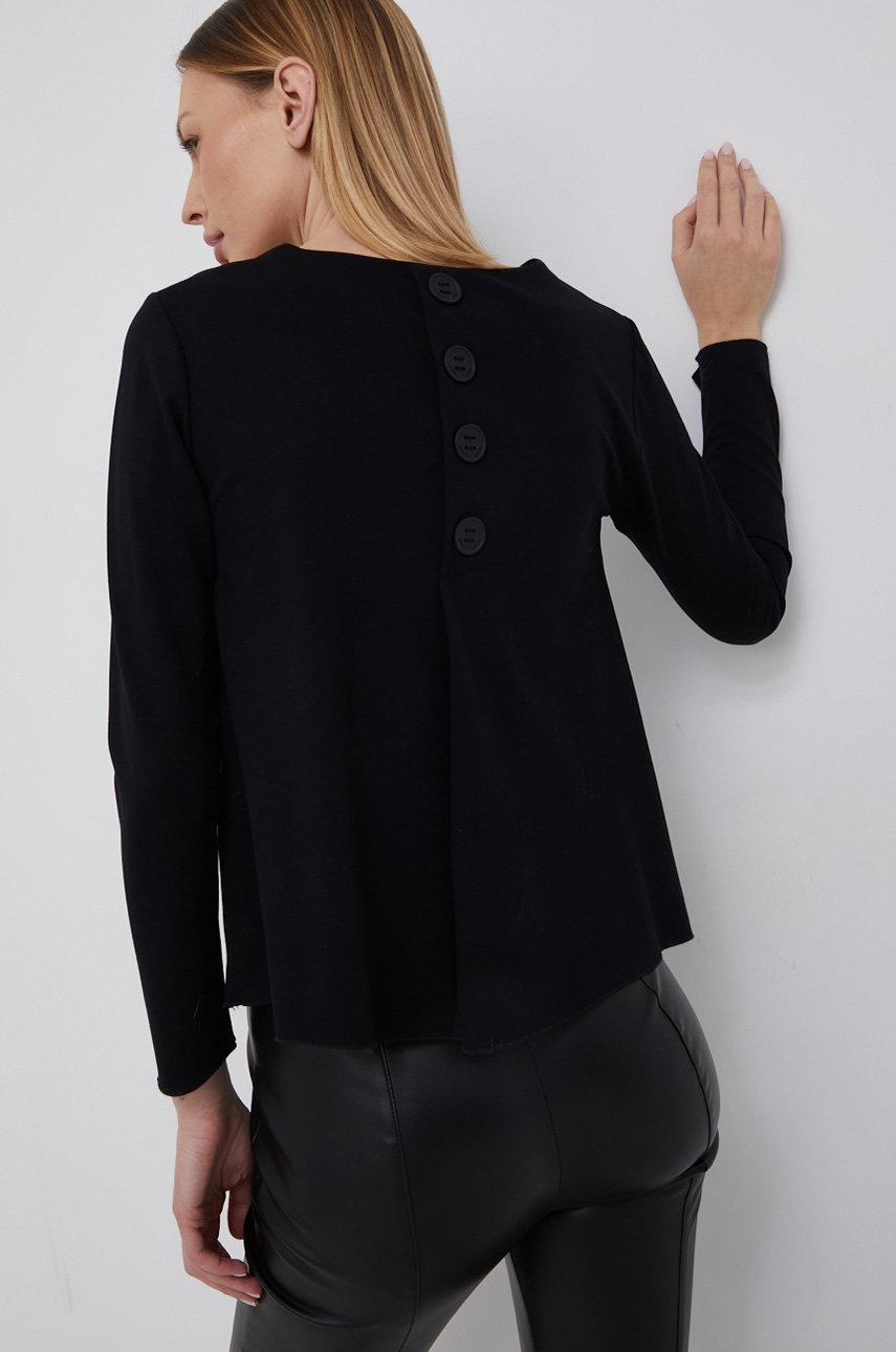 

Блуза с дълги ръкави Bimba Y Lola дамска в черно, Черен