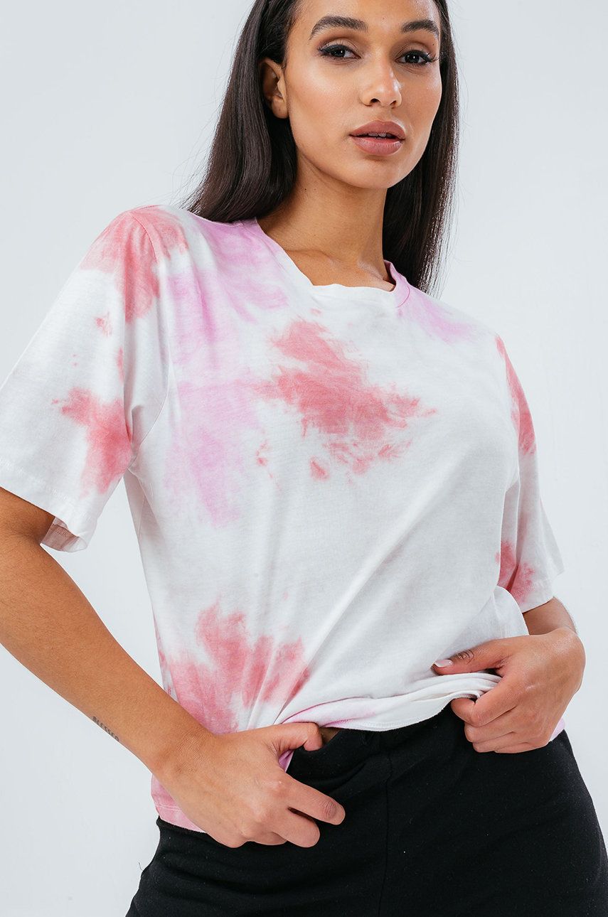 Majica Kratkih Rukava Hype Za žene, Boja: Ružičasta