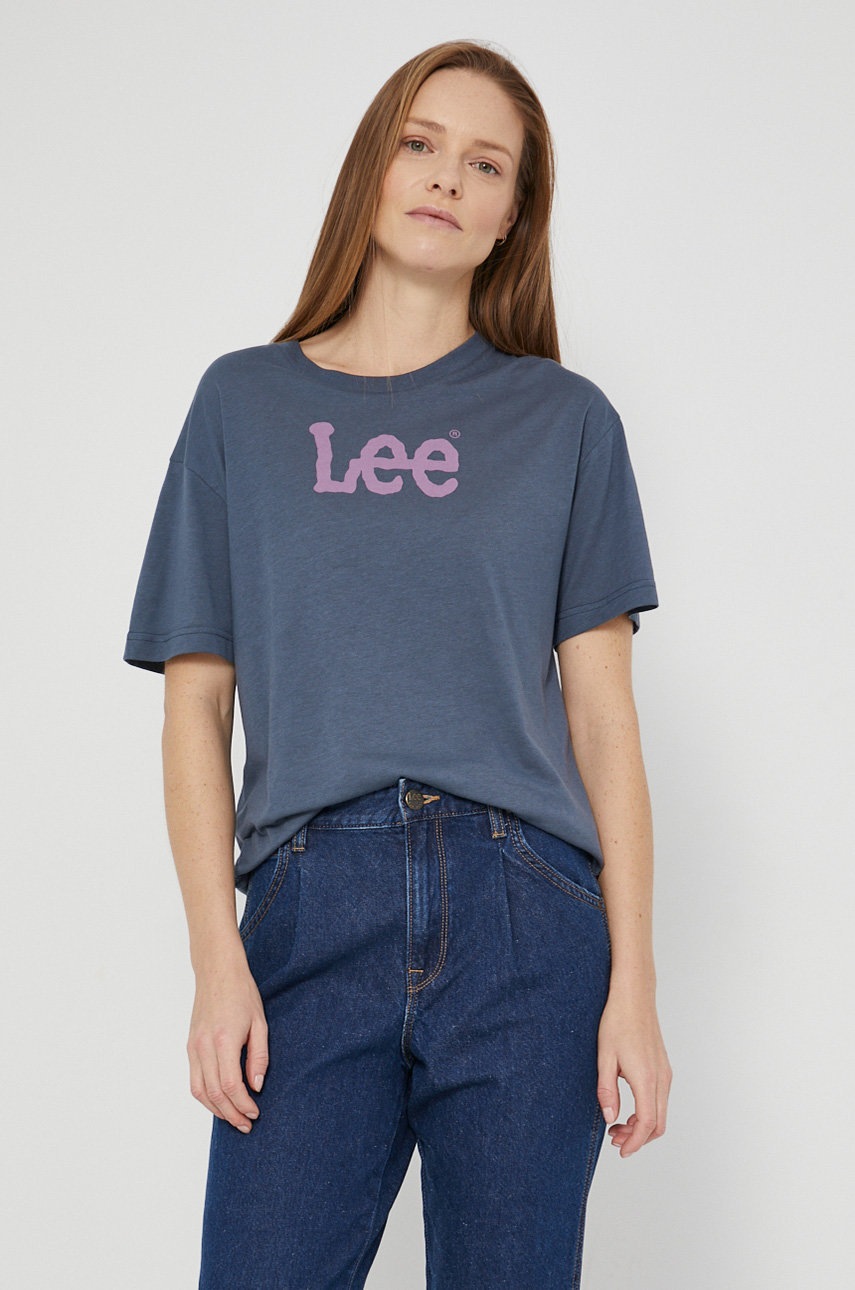 

Футболка Lee женская цвет серый