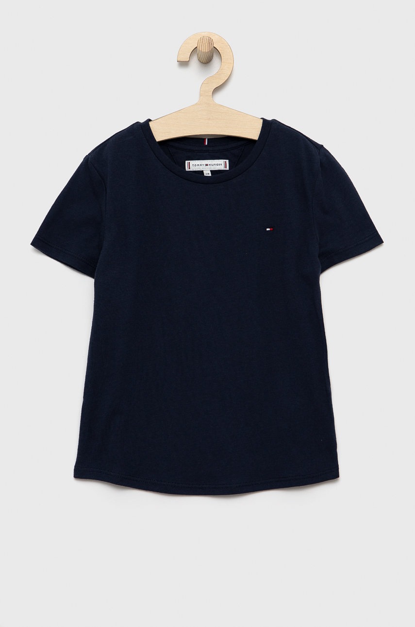 

Дитяча футболка Tommy Hilfiger колір синій