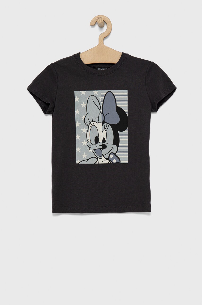 Kids Only tricou de bumbac pentru copii culoarea gri