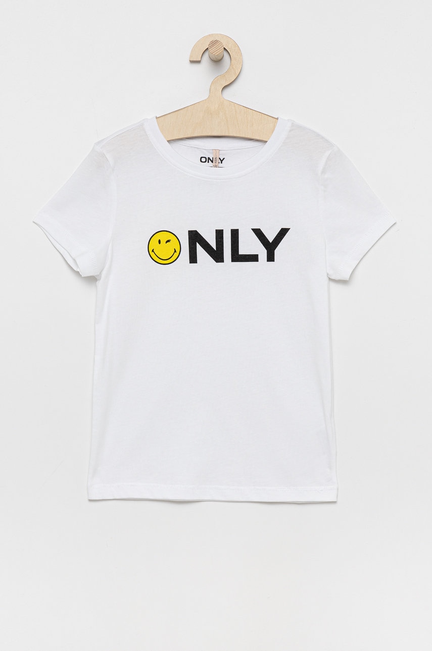 Kids Only - tricou de bumbac pentru copii x smiley