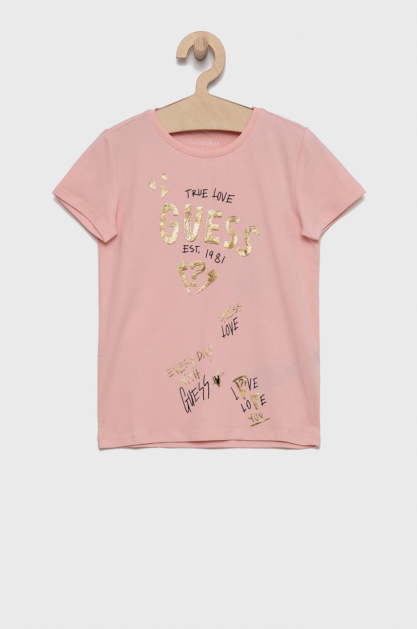 

Guess - Детска тениска, Розов
