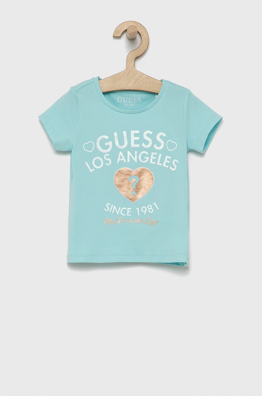 

Детска тениска Guess, Син