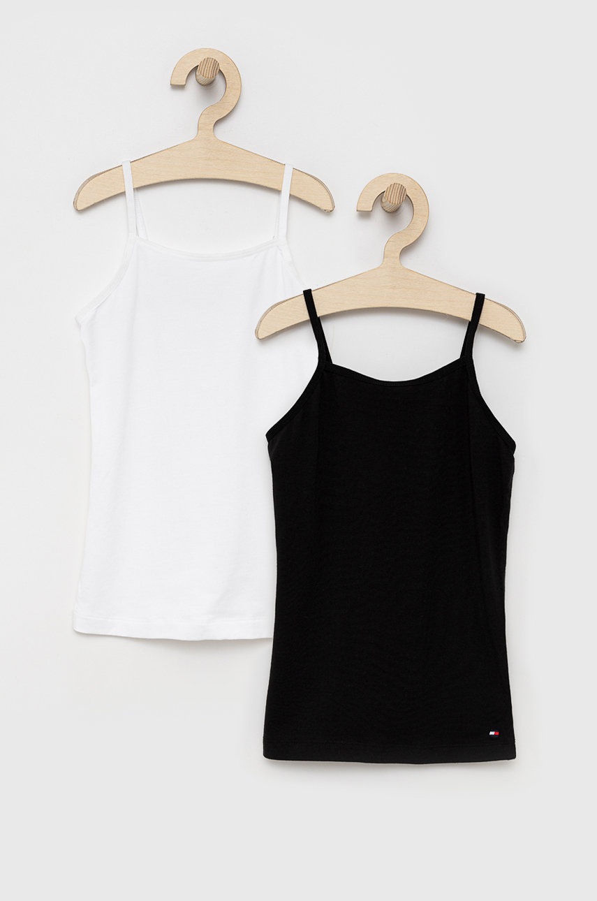 

Детски топ Tommy Hilfiger (2 чифта) в черно, Черен