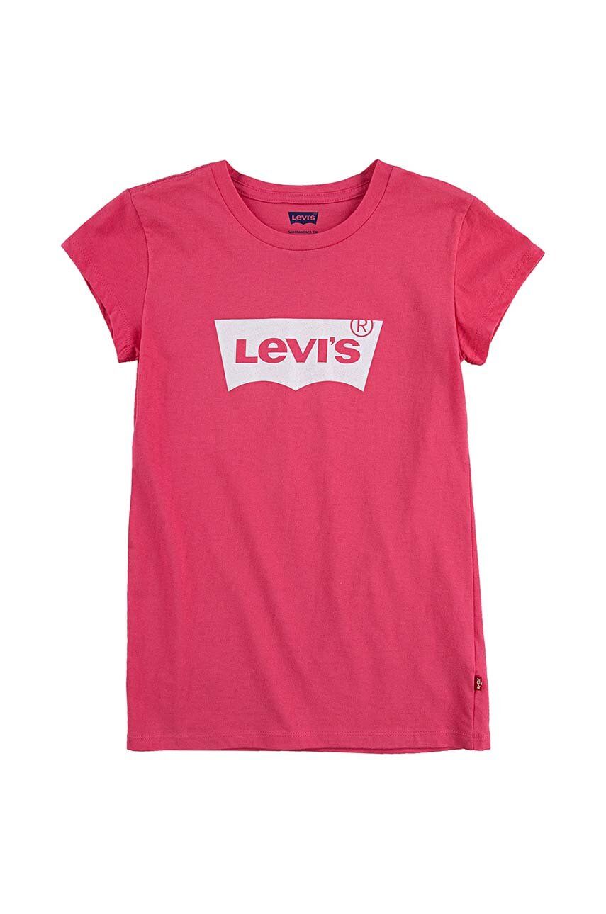 Levi’s Tricou copii culoarea roz - Shoppu.ro