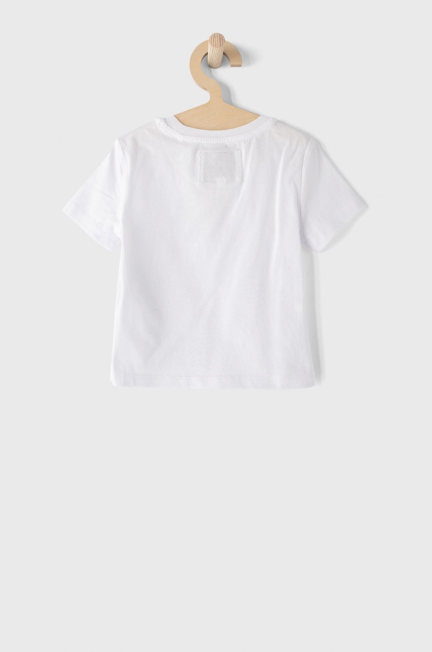 

Детская футболка Guess цвет белый с принтом