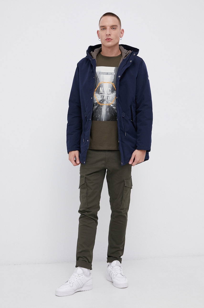 

Хлопковая футболка Produkt by Jack & Jones с принтом
