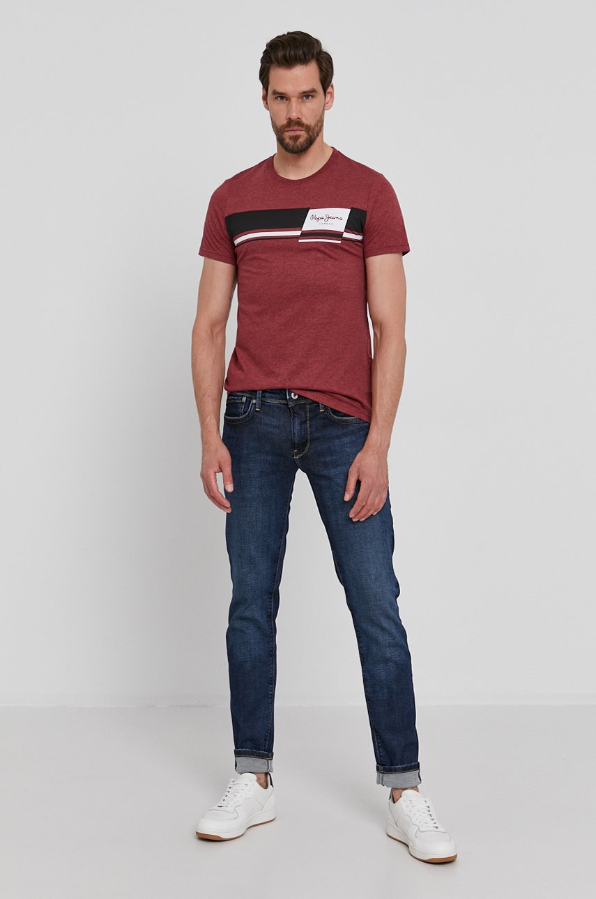 

Футболка Pepe Jeans Kade мужская с принтом