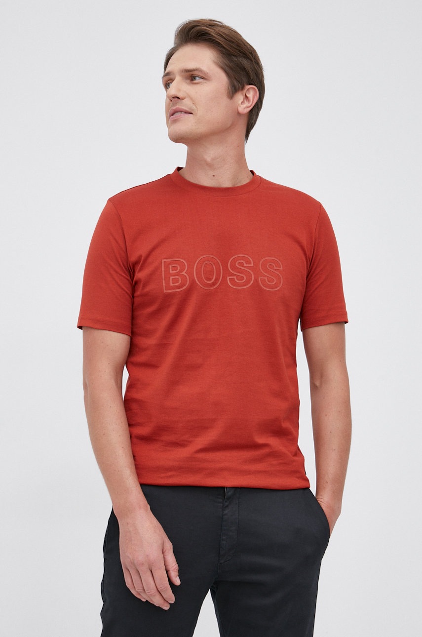Boss - T-shirt bawełniany