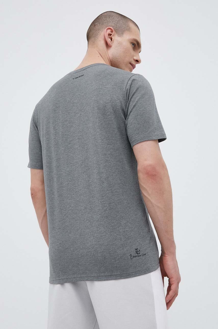 Αθλητικό μπλουζάκι Viking Lako χρώμα: γκρι φωτογραφία