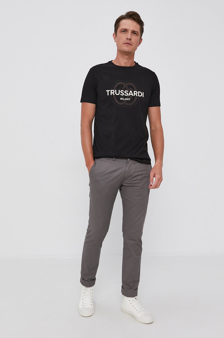 

Trussardi - Хлопковая футболка