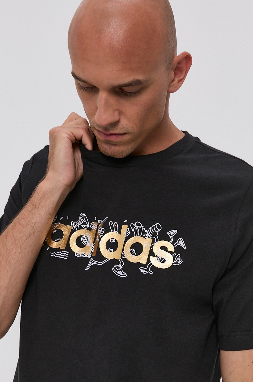 

adidas - Хлопковая футболка