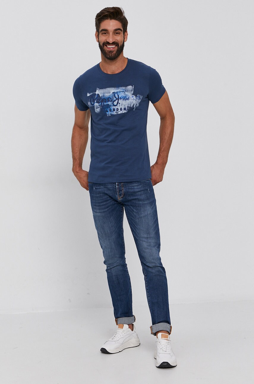 

Pepe Jeans - Хлопковая футболка Golders