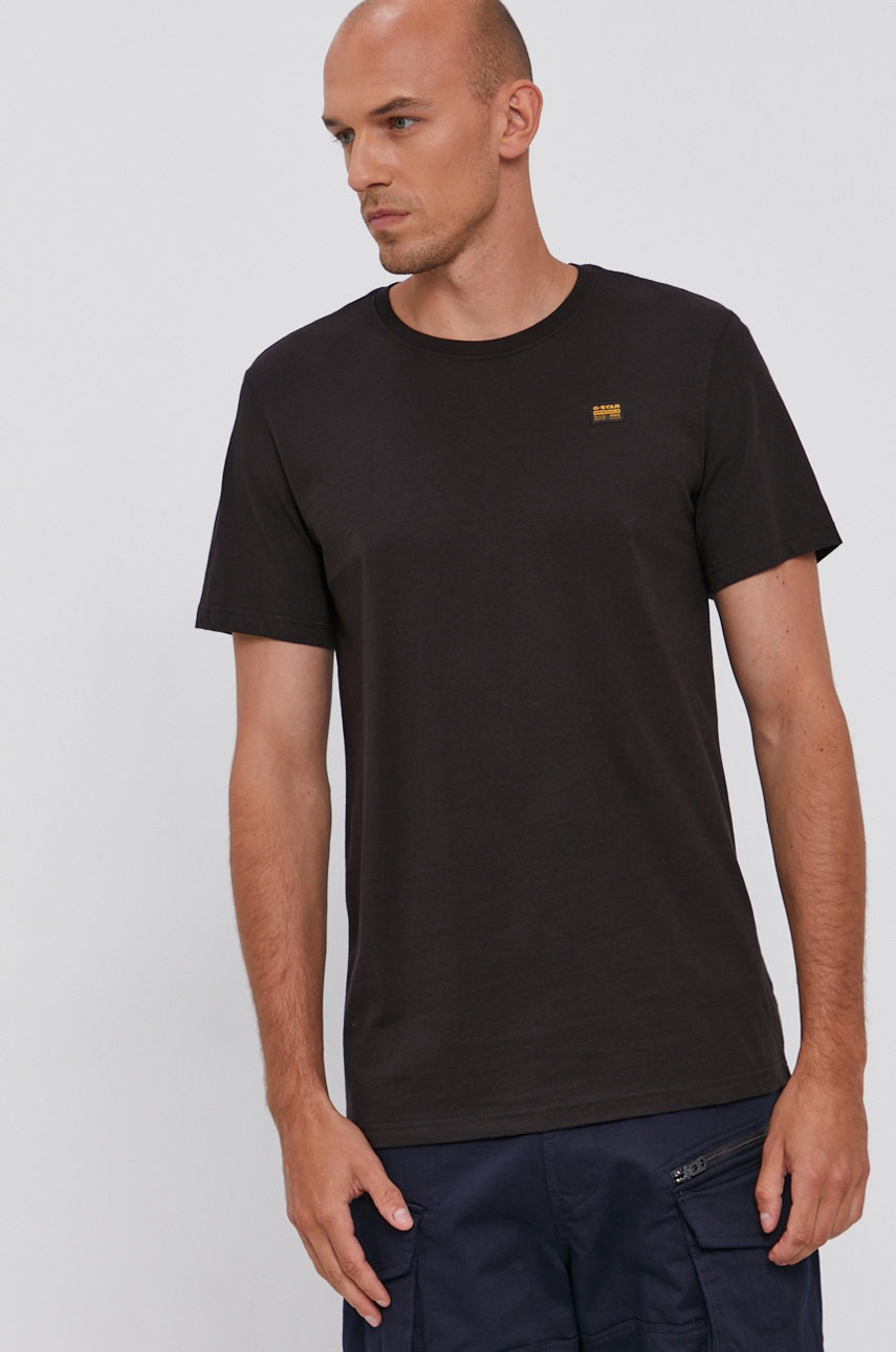 

Хлопковая футболка G-Star Raw (2-pack) цвет белый гладкий