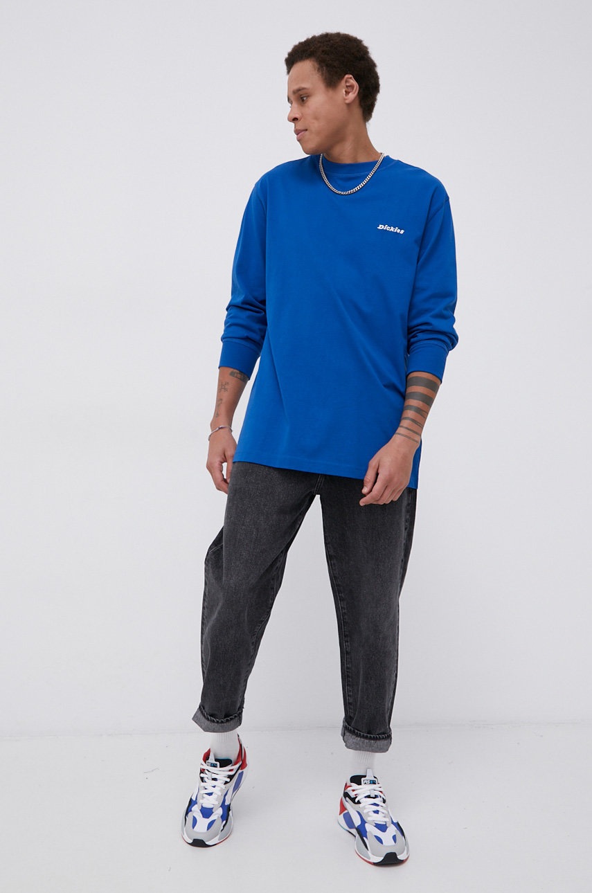 

Хлопковый лонгслив Dickies гладкий