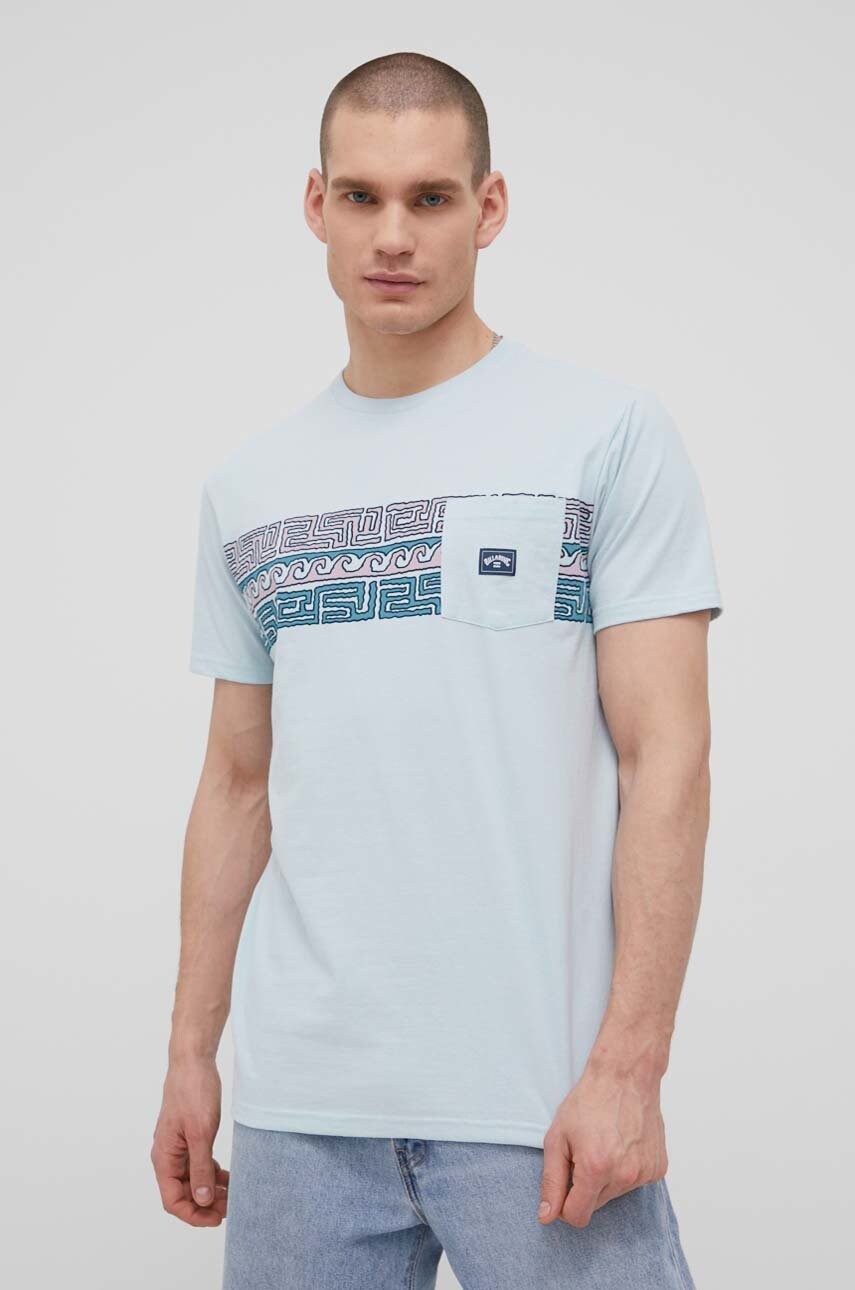 Billabong tricou din bumbac cu imprimeu