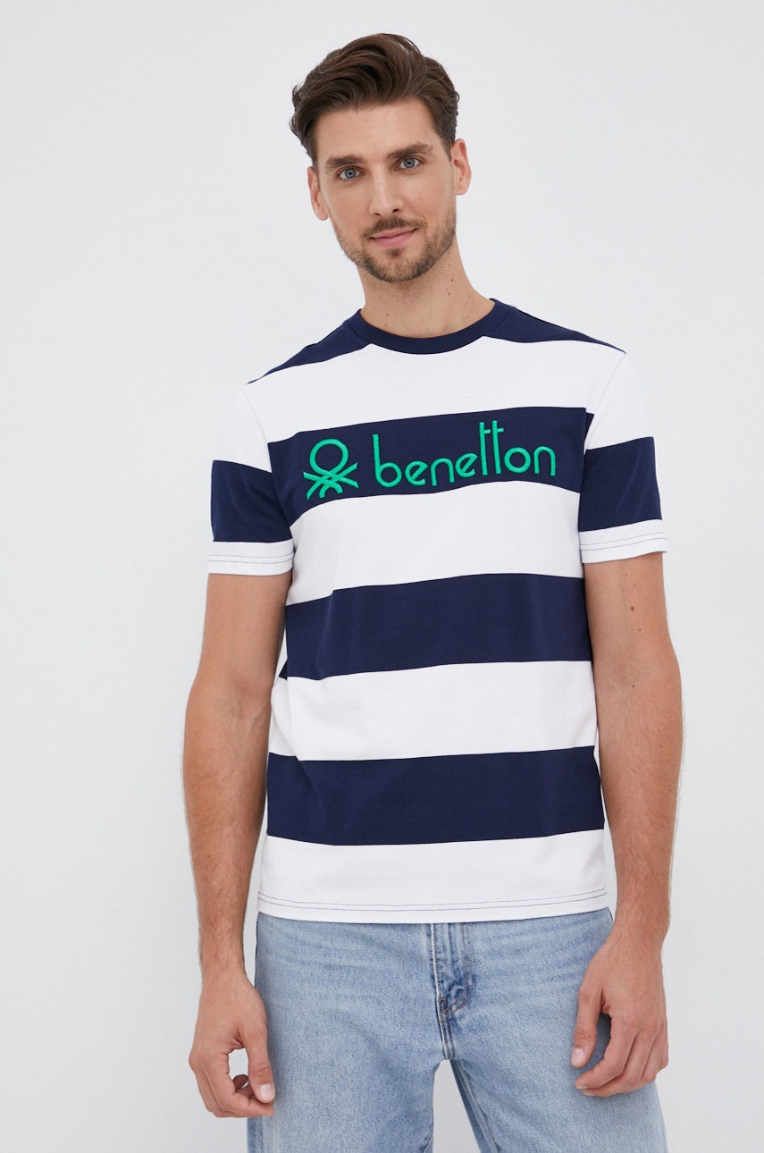

Бавовняна футболка United Colors of Benetton візерунок