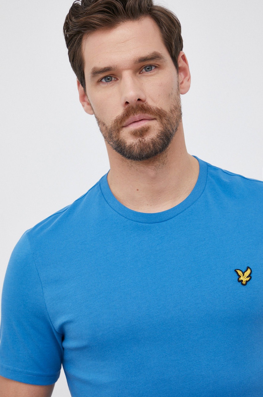 

Lyle & Scott - Памучна тениска, Син