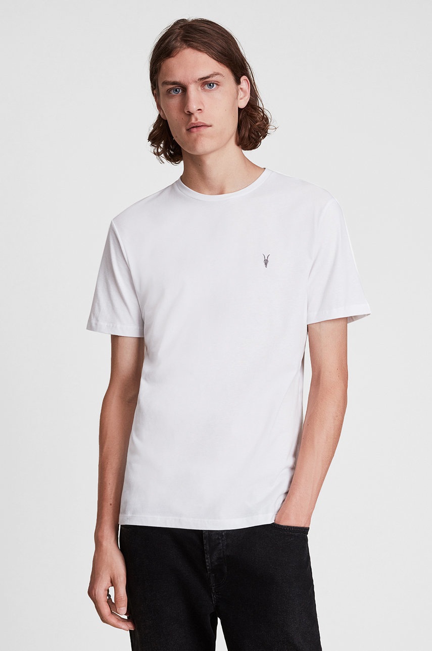 

Бавовняна футболка AllSaints гладкий