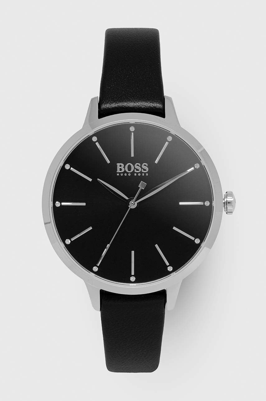 

Годинник BOSS жіночий колір срібний