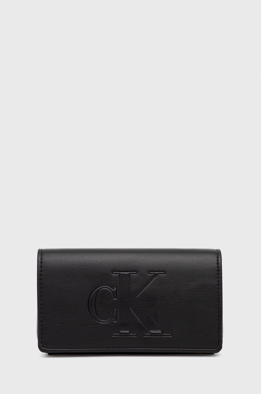 

Клъч Calvin Klein Jeans в черно, Черен
