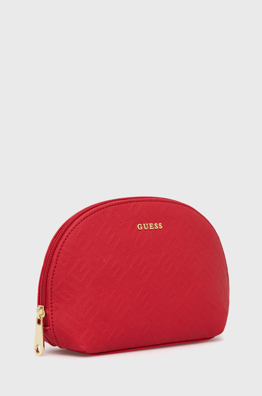 

Косметичка Guess колір червоний