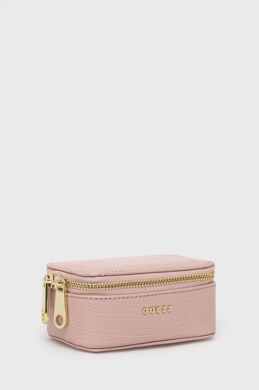 

Чехол для бижутерии Guess цвет розовый