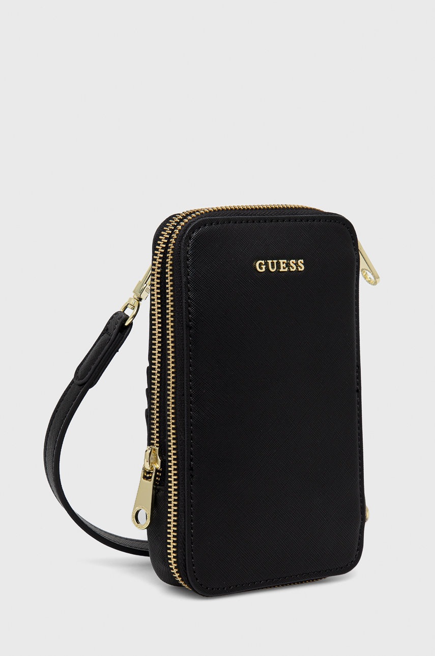 

Чохол для телефону Guess колір чорний