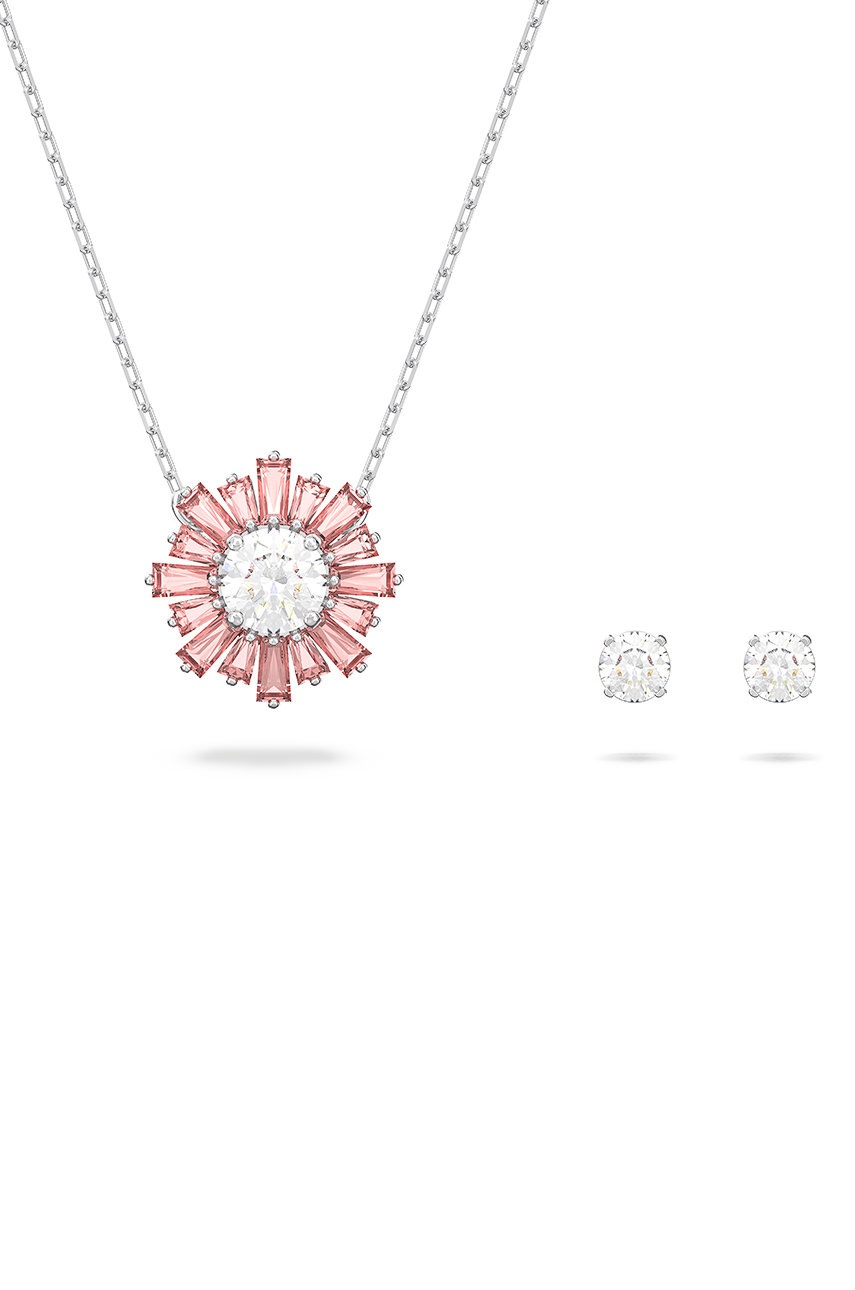 

Колие и обици Swarovski, Виолетов