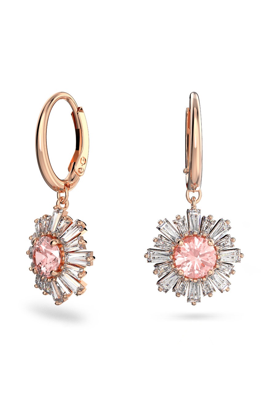 

Обици Swarovski, Розов