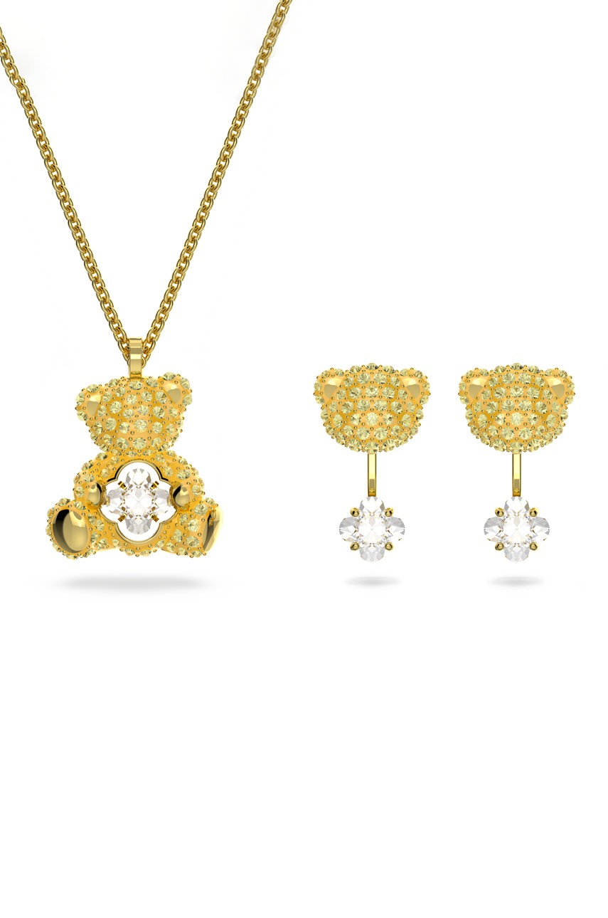 

Колие и обици Swarovski, Злато