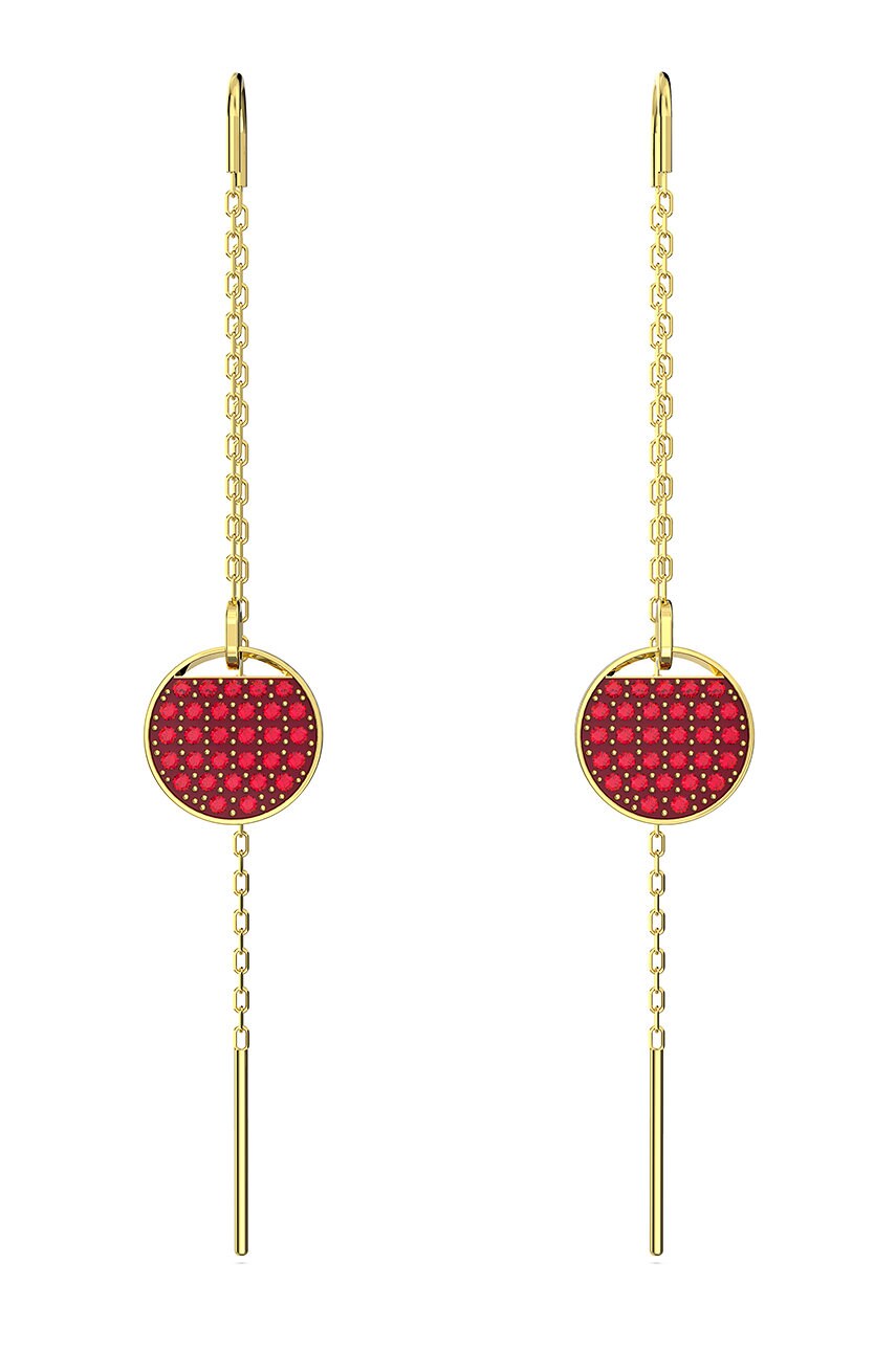 

Обици Swarovski, Червен