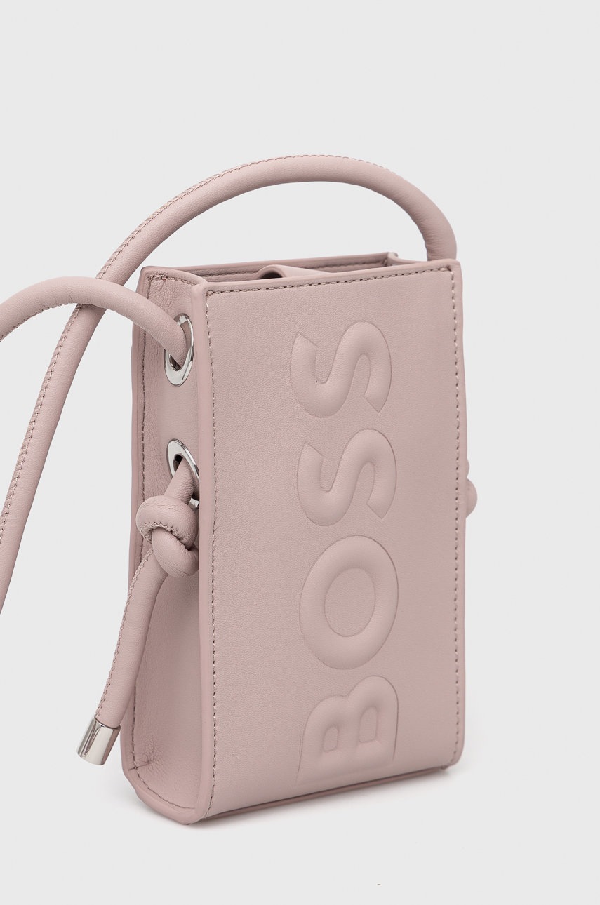 

Чехол для телефона BOSS цвет розовый