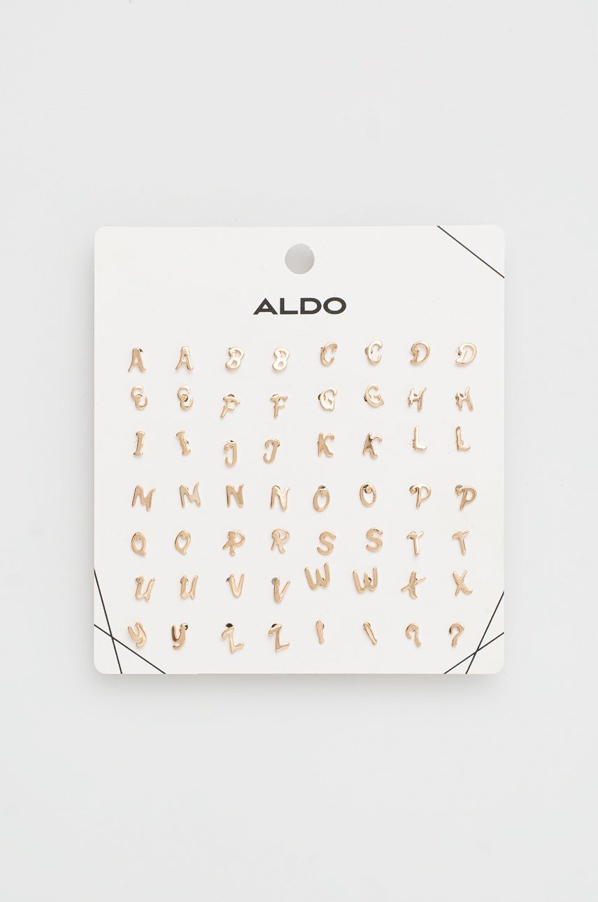 Náušnice Aldo Rindas - zlatá -  Kov