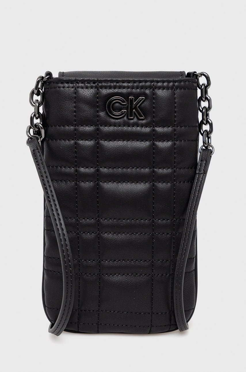 

Калъф за телефон Calvin Klein в черно, Черен