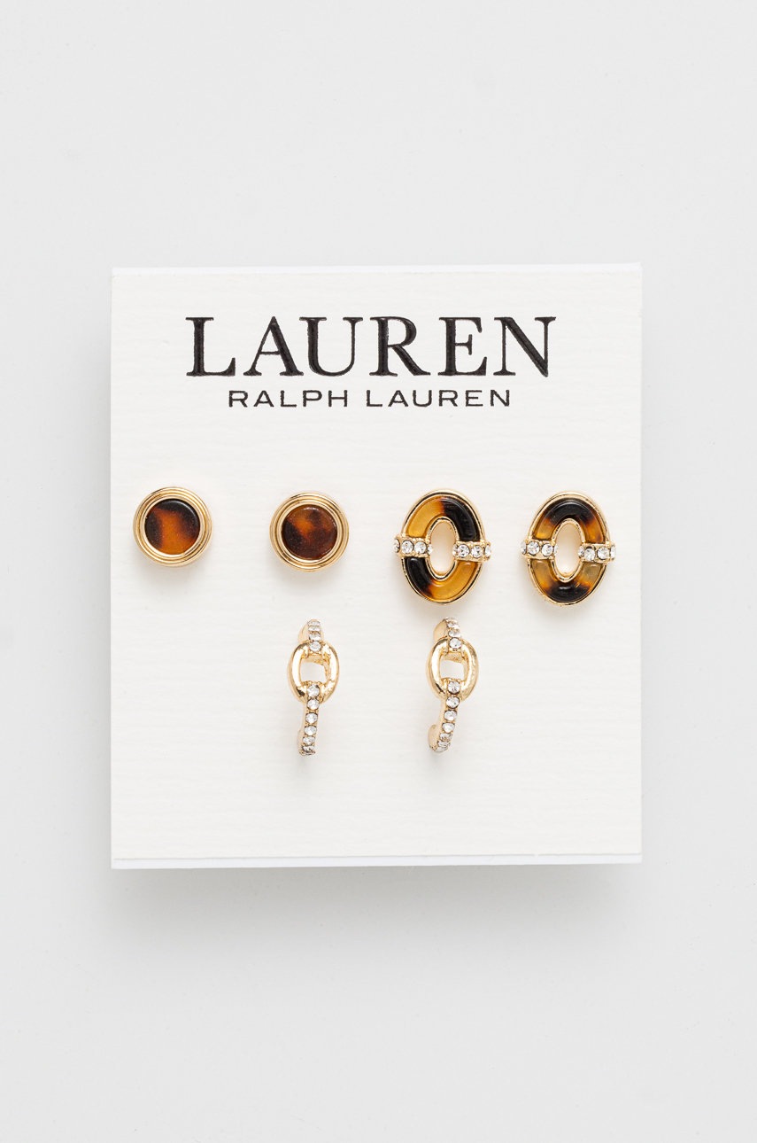 

Обици Lauren Ralph Lauren (3 броя), Злато