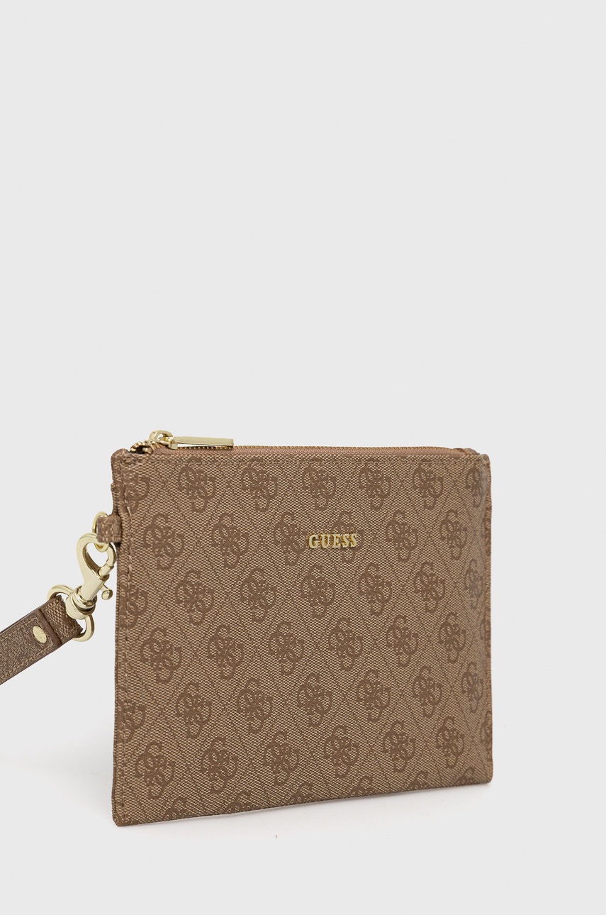 

Косметичка Guess колір коричневий