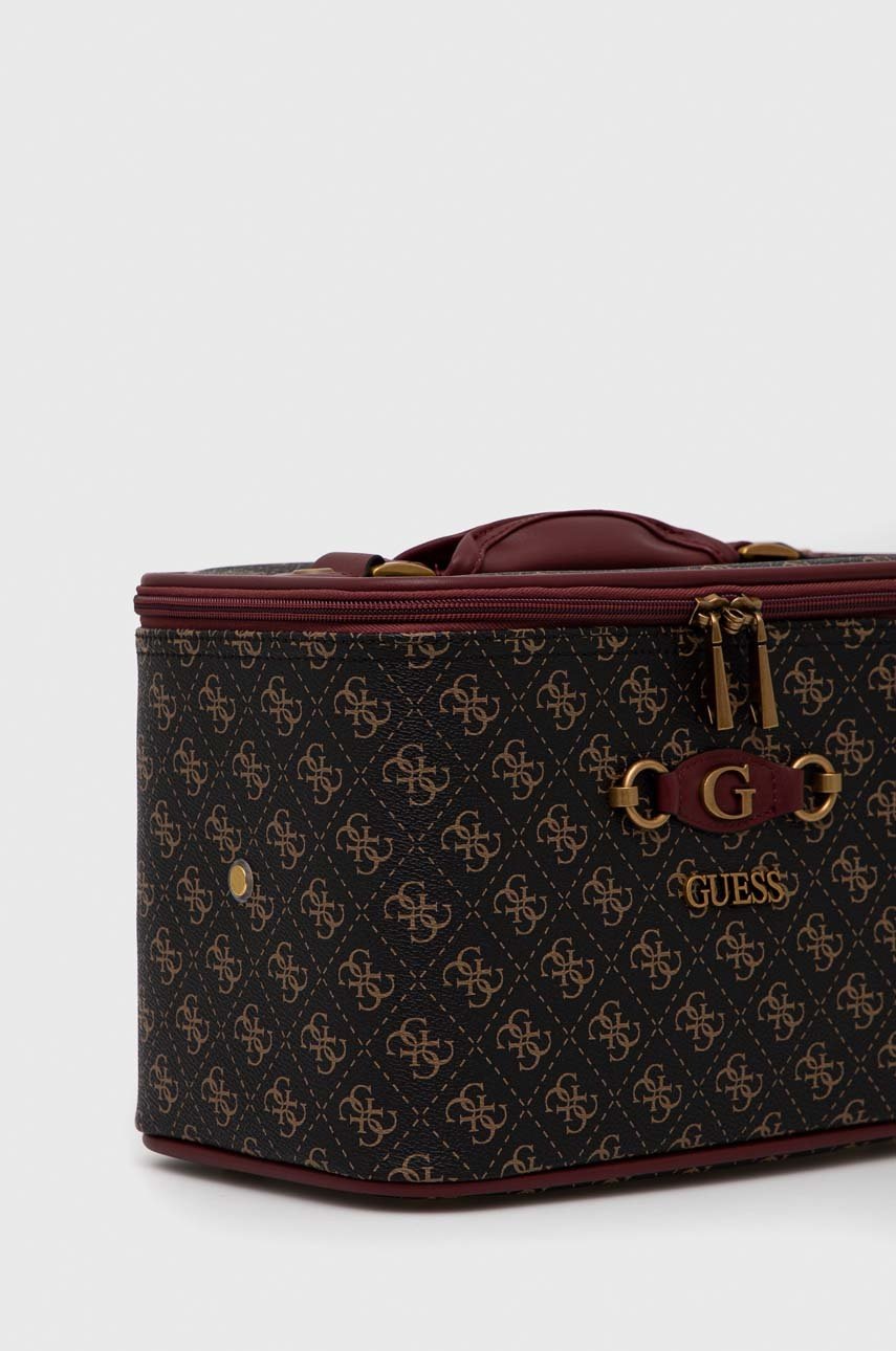 

Косметичка Guess колір коричневий