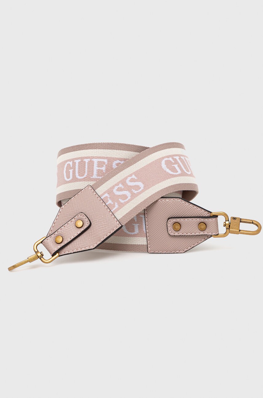 

Ремень к сумке Guess женский цвет розовый