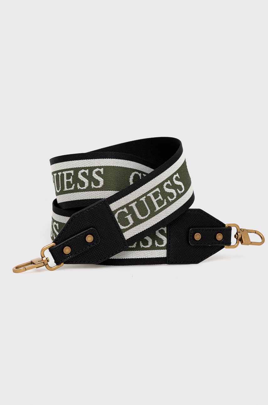 

Ремінець до сумки Guess жіночий колір зелений