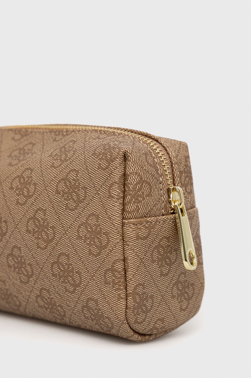 

Косметичка Guess цвет коричневый