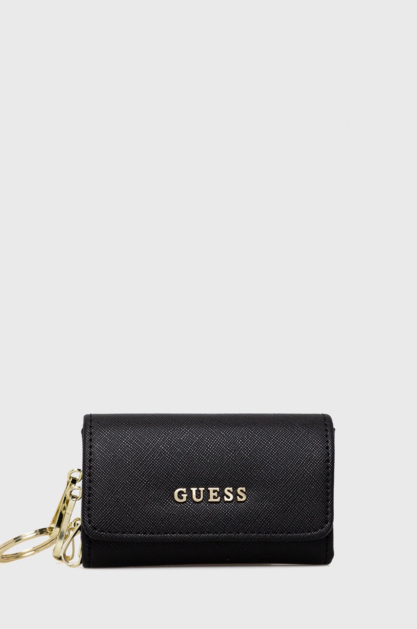 

Ключодържател Guess дамски в черно, Черен