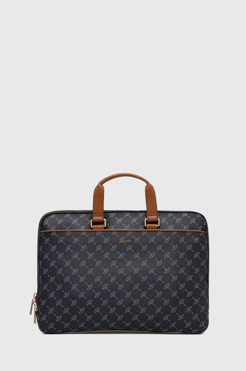 Joop! geanta laptop culoarea albastru marin