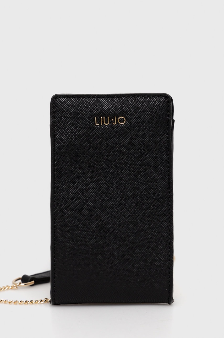 

Кейс за телефон Liu Jo в черно, Черен