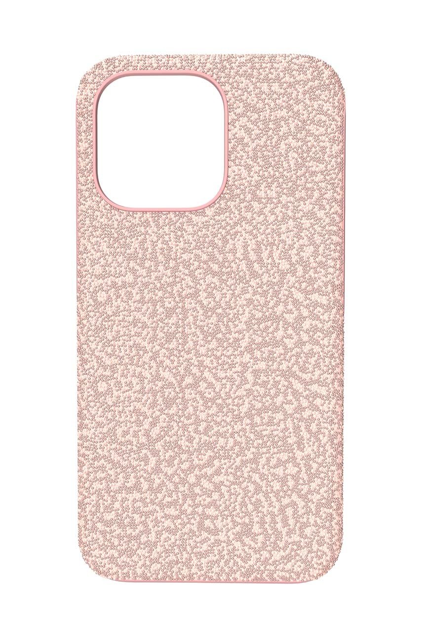 

Кейс за телефон Swarovski iPhone® 13 Pro в розово, Розов